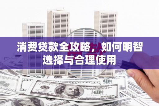 贡嘎消费贷款全攻略，如何明智选择与合理使用
