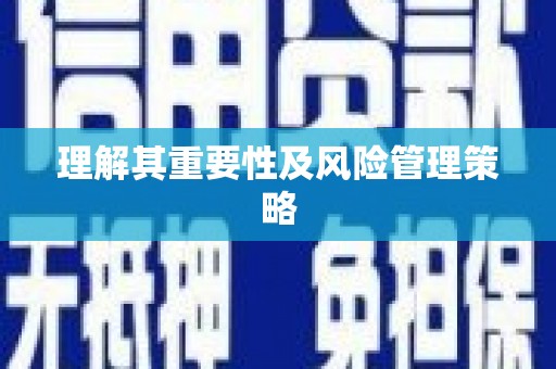 贡嘎理解其重要性及风险管理策略