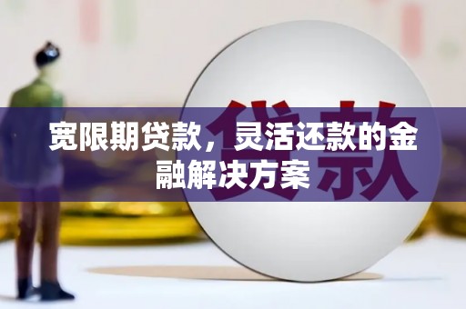 贡嘎宽限期贷款，灵活还款的金融解决方案
