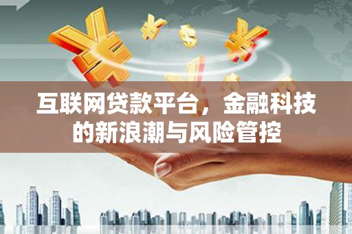 贡嘎互联网贷款平台，金融科技的新浪潮与风险管控