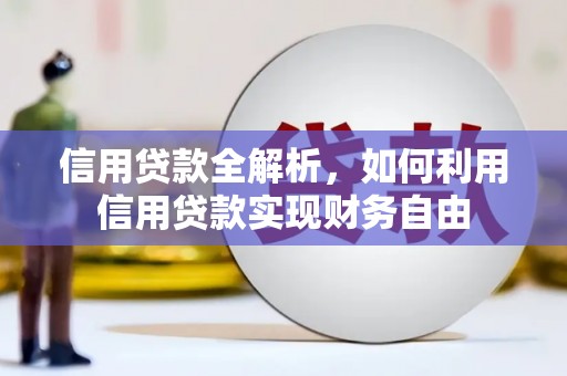 贡嘎信用贷款全解析，如何利用信用贷款实现财务自由